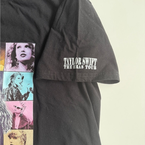 Taylor Swift The Eras Tour Graphic T-Shirt Tee Black Sz XL Casual Concept Shirt - Picture 4 of 6